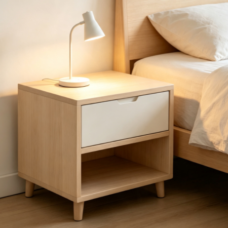 Minimal Nightstand Bedside Table
