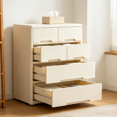 Drawer-style storage unit for miscellaneous items
